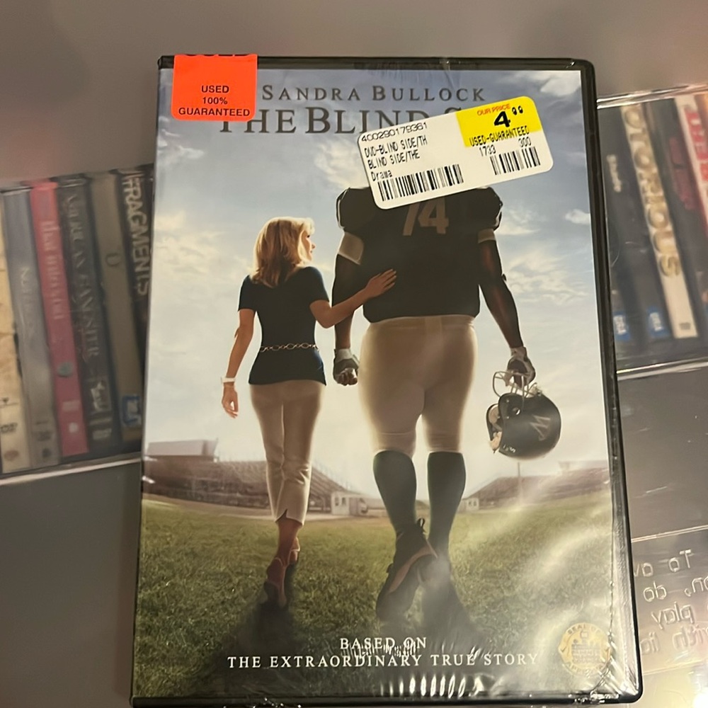Blind side dvd *free with purchase